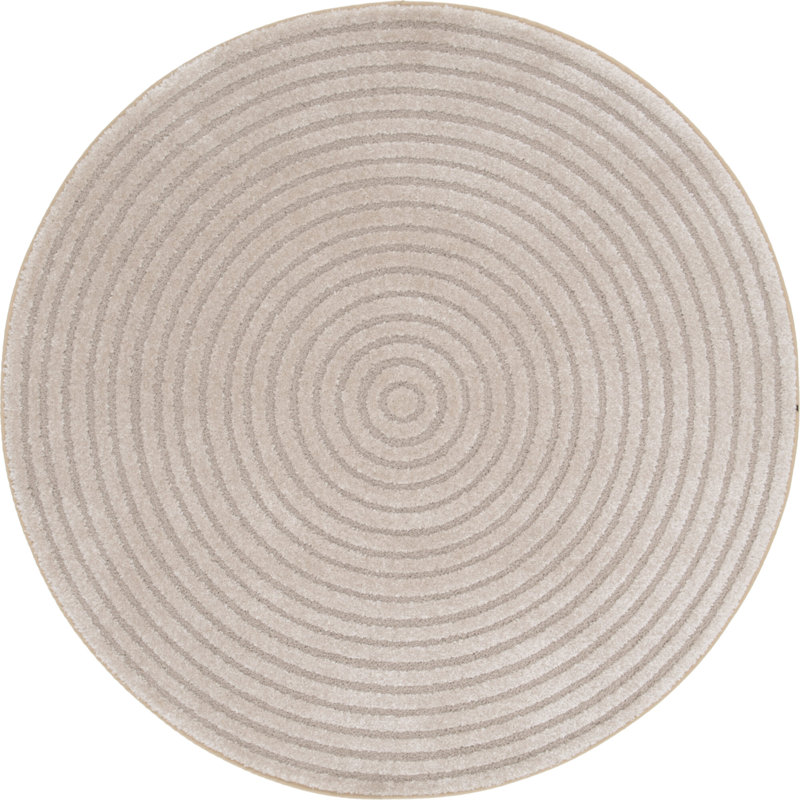 Round Auggie Geometric Shapes 160cm X 160cm Area Rug