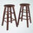 Hopkins 3-Pc Breakfast Table Set with Counter Stools, Walnut