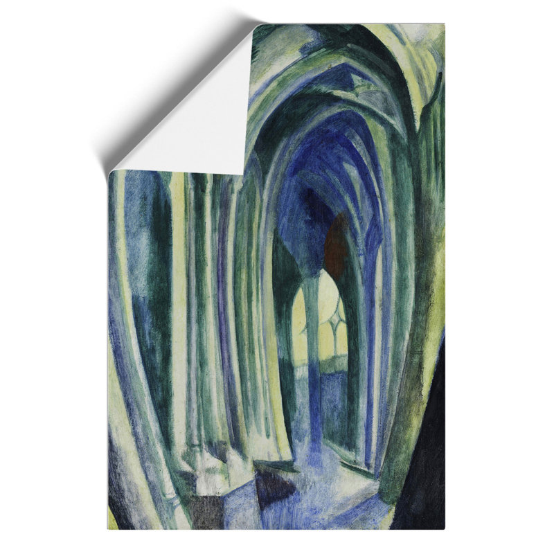 Saint Severin Vol.1 by Robert Delaunay - No Frame Painting, 42cm H x 30cm W x 0.1cm D