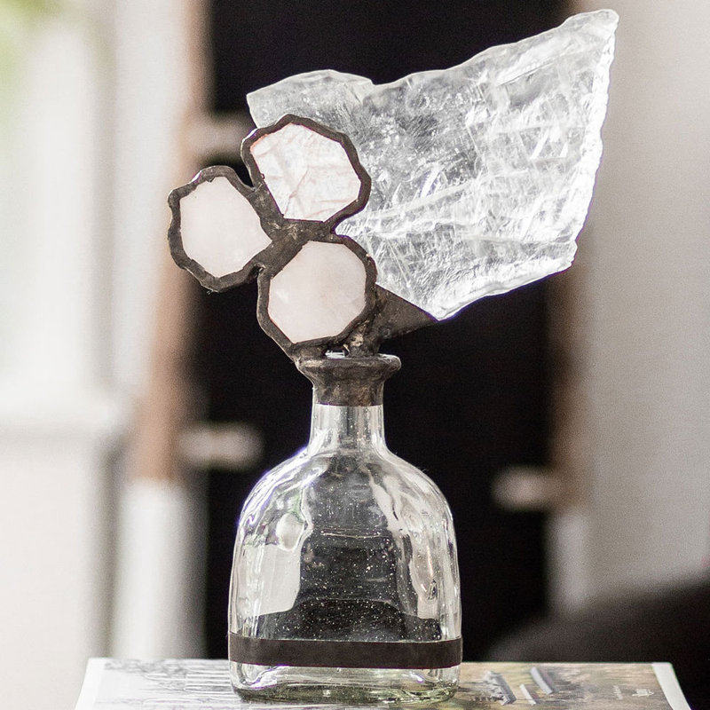 Rose Handmade Decorative Bottles