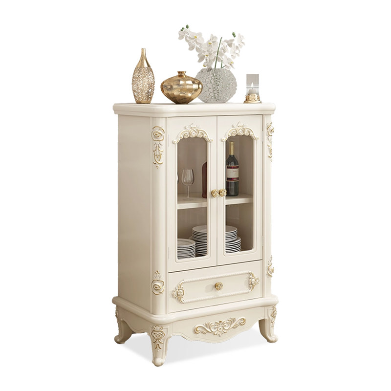 Beige Manufactured Wood Display Cases