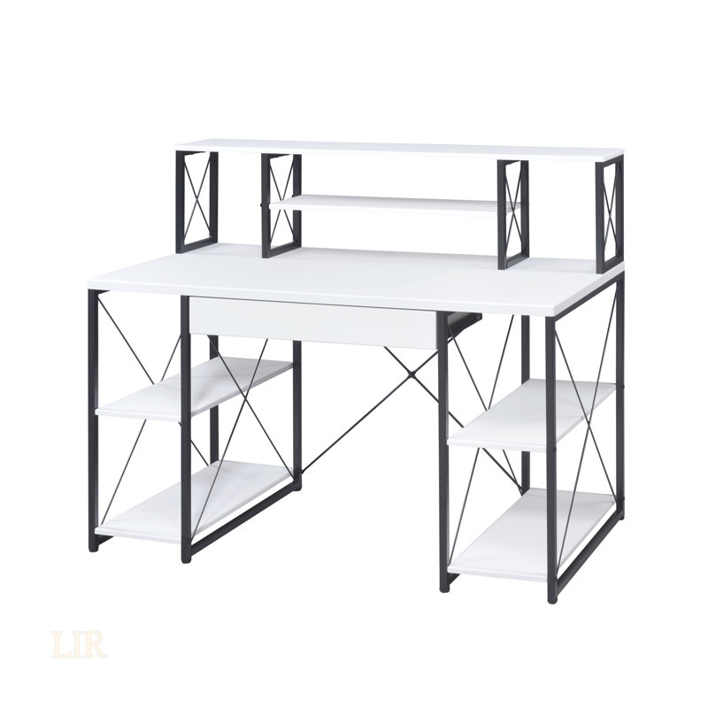 Bureau d'écriture tout usage Amiel Amish, Blanc