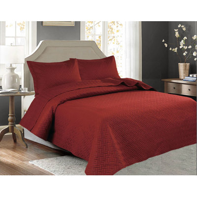 Jade Modern & Contemporary Geometric Shapes Coverlet