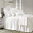 Luna Washed Linen Romantic Classic Chic Casual Modern Rustic Farmhouse Bedspread Set-992044556-1031695304