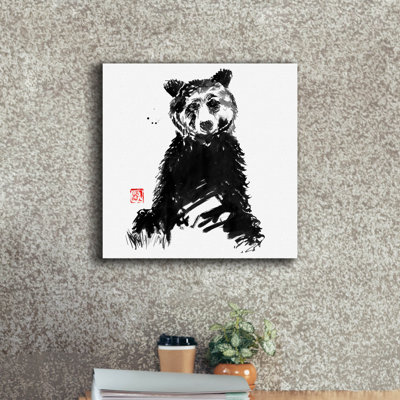 «Union 2» par Pechane, Union Rustic, art mural sur toile, 18 po x 18 po