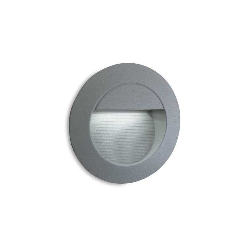 LED OUTDOOR WALL Silver Integrated LED Deck Light