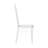 Stackable Modern Acrylic Dining Chair Set - Industrial Transparent Bistro Chair for Small Spaces, Humidity-Resistant Base for Basements & Patios,  Indoor/Outdoor Use-420853487