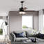 Perkin 14cm Ceiling Fan with LED Lights