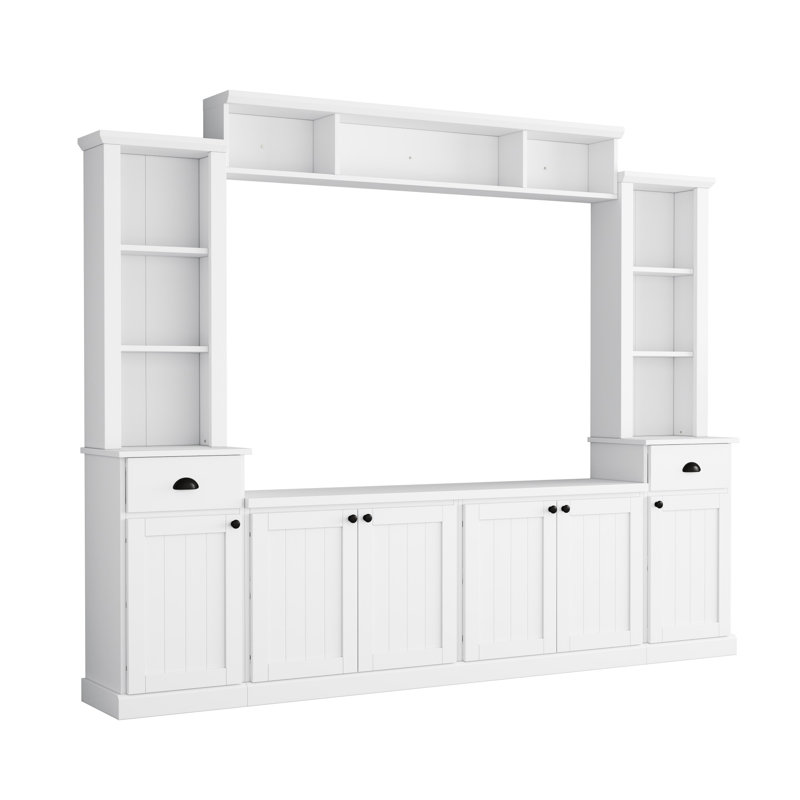 Devilal Entertainment Center for TVs up to 75", White