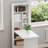 Shonteria 98Cm W Rectangle Writing Desk with Hutch-39026976