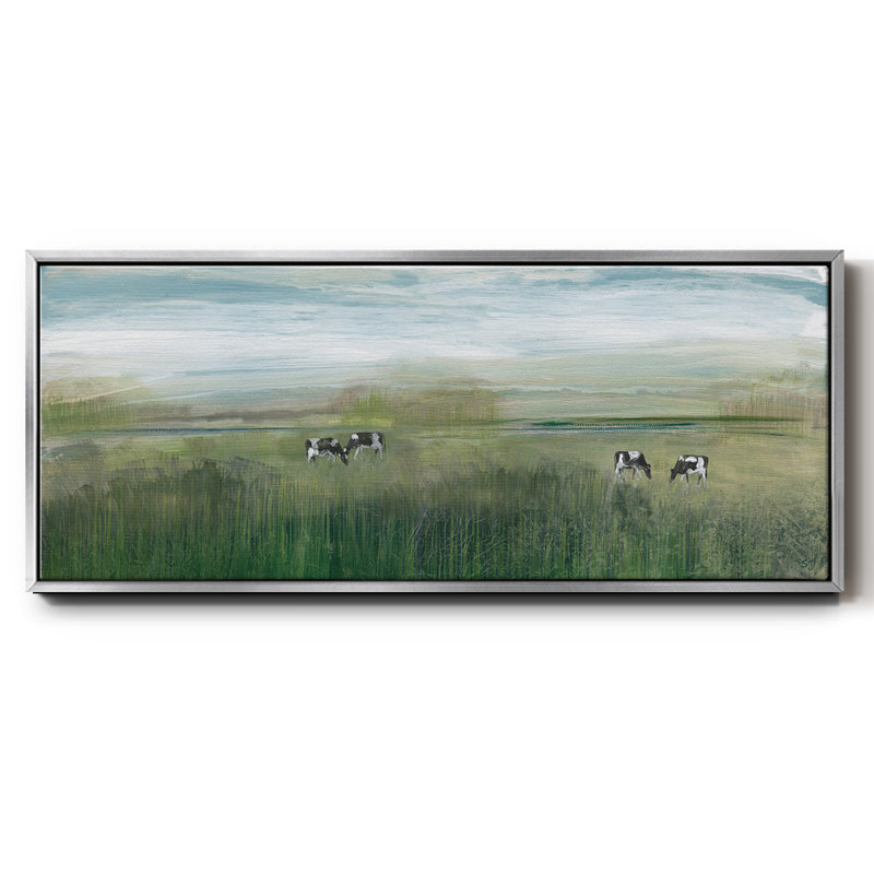 Grazing In Shandelee- Framed Canvas