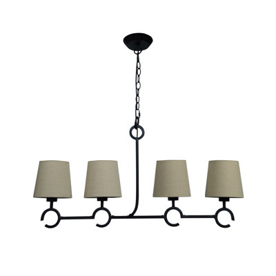 Monegro 4 - Light Kitchen Island Chandelier