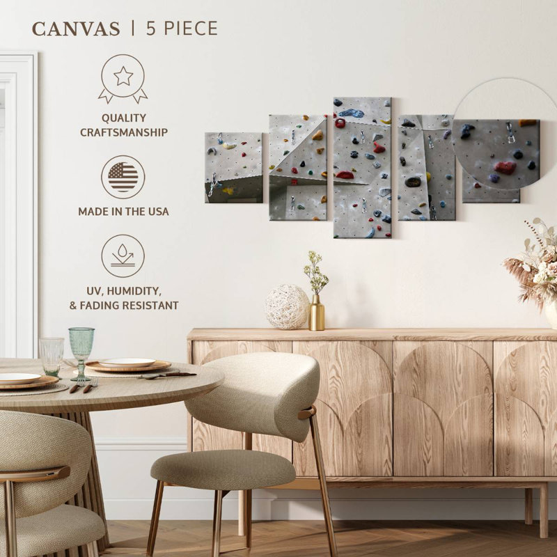 Mur d'escalade intérieur, H 24 po x l 55 po