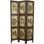 71" x 42" Double Sided Botanic Printed 3 Panel Room Divider