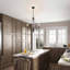 Lustre traditionnel à 3 lumières de style bougie Crawfordville