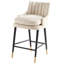 Tesoro Upholstered Bar Stool with Solid Wood Frame-545708263