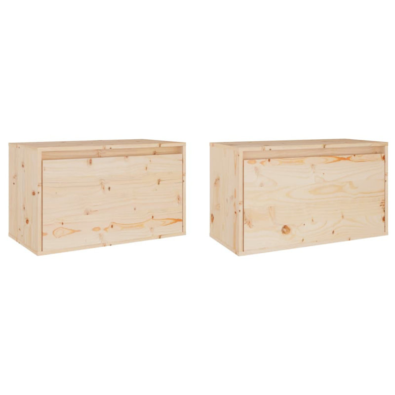 Wall Cabinet Floating Cabinet with Hidden Compartment Display Shelf, Brown