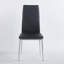 Ensemble de 4 chaises, pieds chromés-121045126