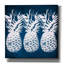 «Indigo Pineapple» par Linda Woods, art mural sur toile-28020584