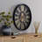 Crosby Oval Roman Gear Clock