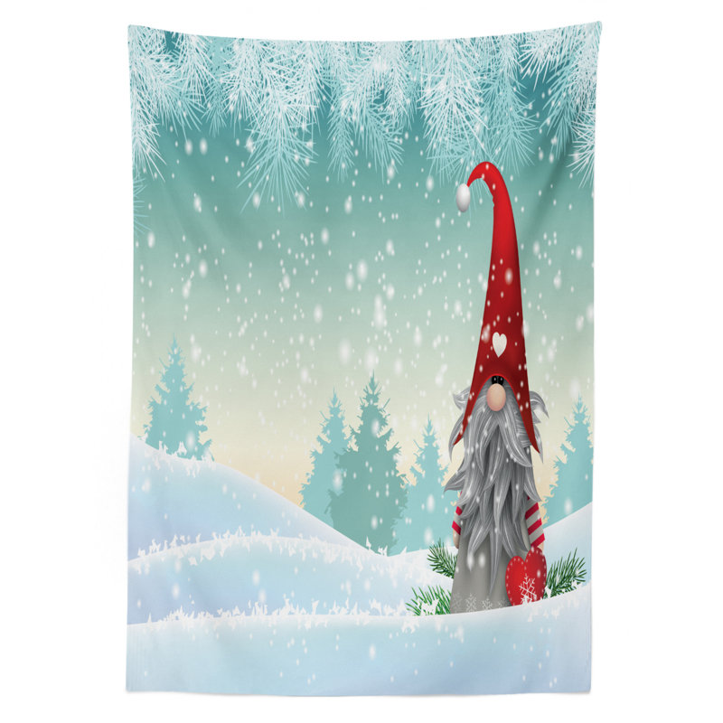 Gnome Tablecloth, 84" x 60"