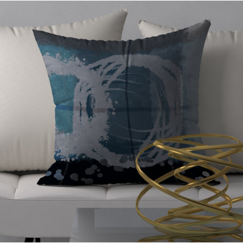  Superbe housse et insert de coussin carré Keenest, 20 po x 20 po
