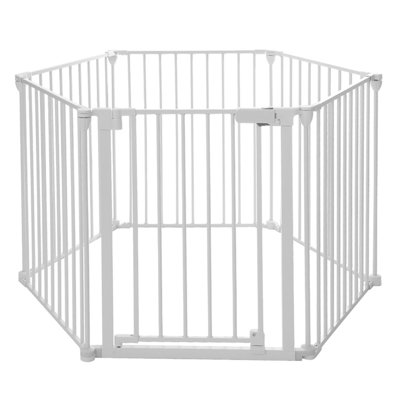 Barrière de sécurité amovible à 6 panneaux à fermeture automatique multifonctionnelle
