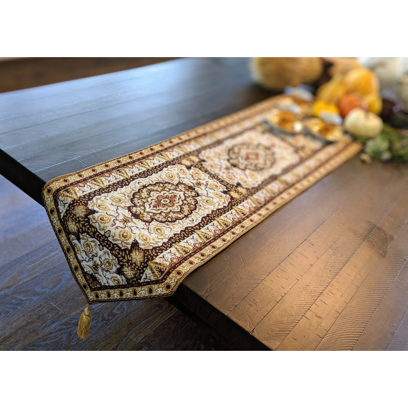Bree Floral Table Runner, 54" L x 13" W