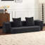 Canapé modulaire avec 3 repose-pieds Ebern Designs-1162670966