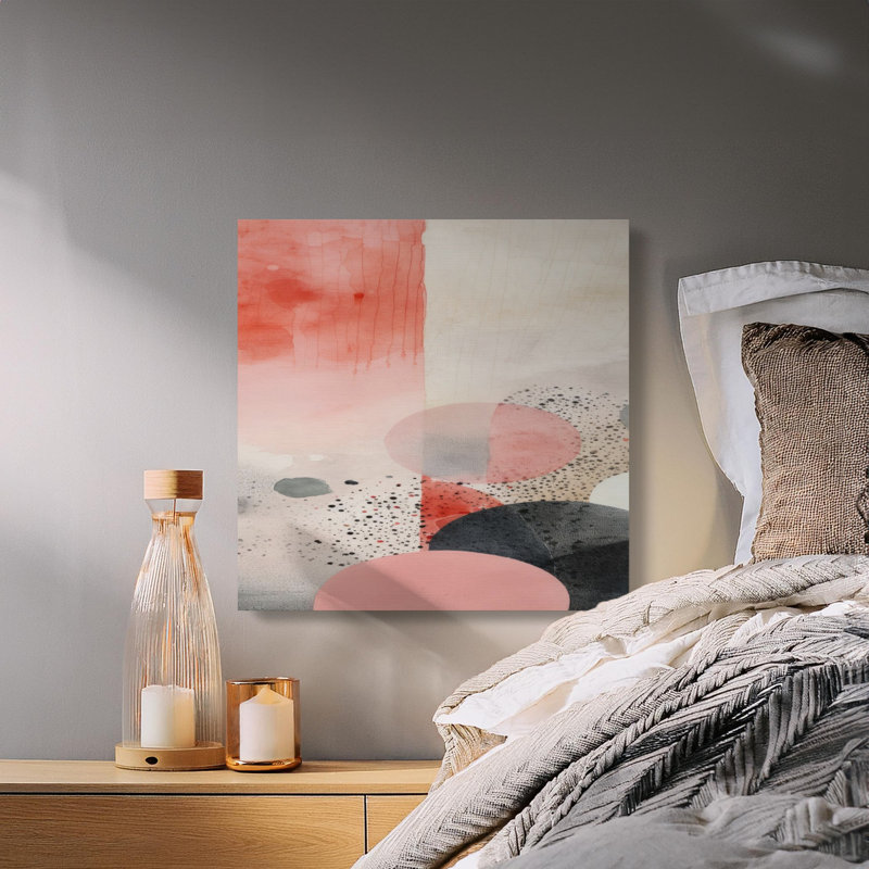 1 Piece Wrapped Canvas Wall Art Set, 15.24 cm H x 15.24 cm W