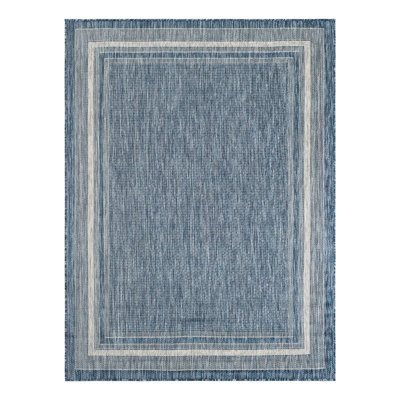 Swanee Blue Indoor / Outdoor Area Rug