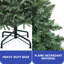 Arbre de Noël vert 6 pi avec éclairage réglable-622200831