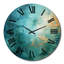 Horloge murale Teal Oasis III-1377926444