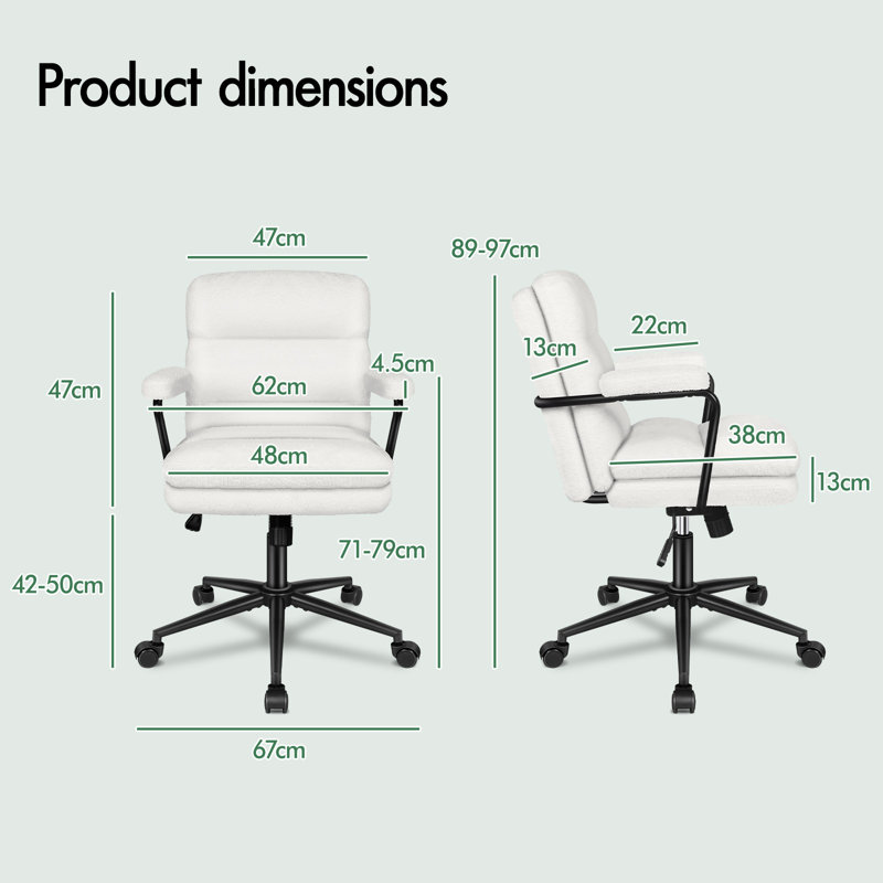 Office Chair, White