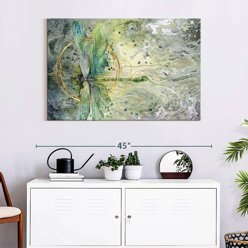 Brampt Immortal Ephemera - Transition, 26" H x 39" W