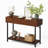 43.3" Wide Modern Console Table with Fluted Drawer Fronts, Wooden Sofa Table with 2 Drawers, Entryway Table for Hallway & Behind-Couch Storage-906921154