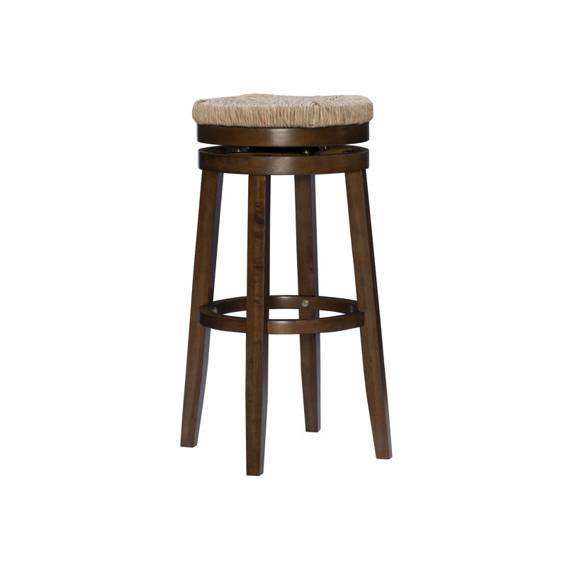 Tabouret de bar et de comptoir Granville, Tabouret de bar (siège d'une hauteur de 31,5 po), Noyer