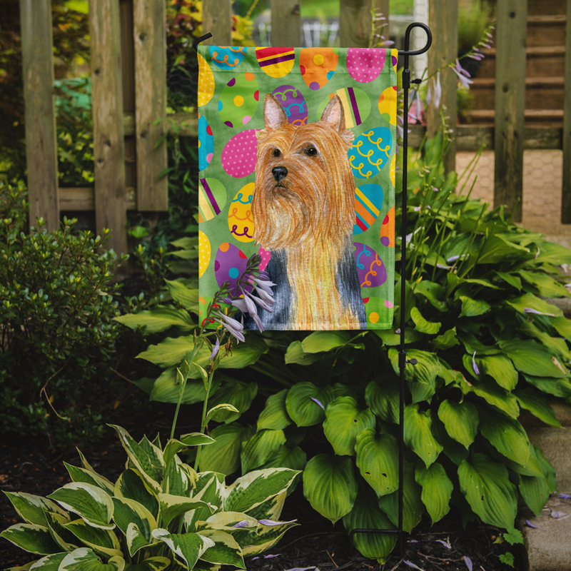 Drapeau de jardin Atara, Terrier à poil soyeux