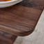 Table basse rectangulaire en bois aggloméré à motif d'autocollants moderne et minimaliste. Ajoutez une atmosphère calme et confortable à votre maison. Table basse en MDF (table incluse seulement)