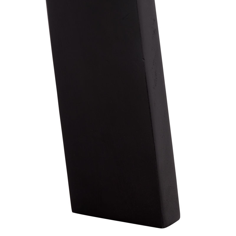 Sanji Round Accent Table, Black