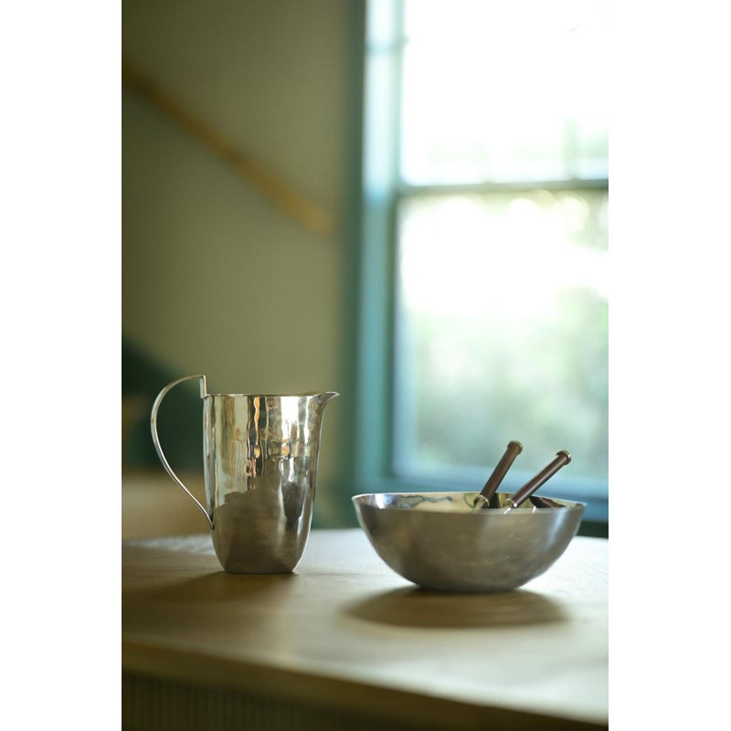 Reflective Stainless Steel Pitcher