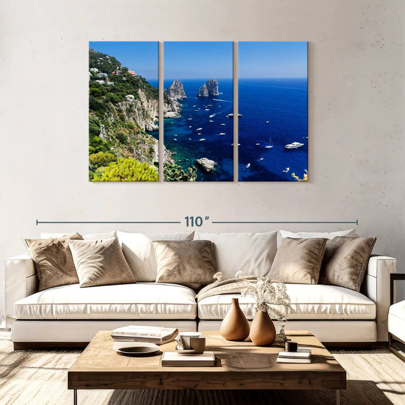 Nicci Rocks Of Capri, H 48 po x l 74 po