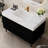 Bathroom Vanity With Sink And Sintered Stone Top, Bathroom Storage Cabinet With 4 Drawers