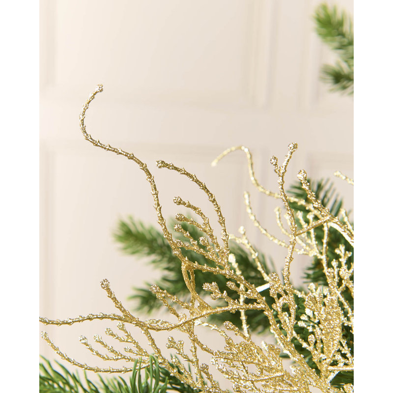 Gold Glitter Twig Pick, 33cm