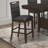 Alleffra Upholstered Counter Stool