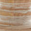 Mango wood cake stand with glass dome