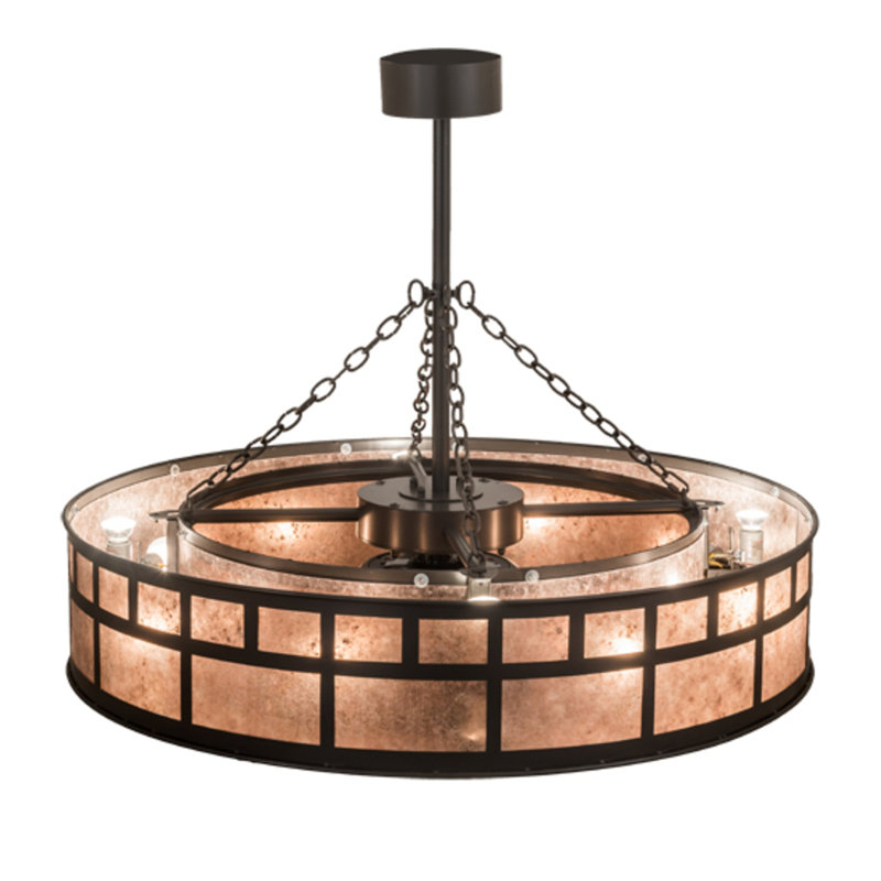 T" Mission" Downrod Ceiling Fan