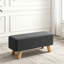 Linen Upholstered Bench