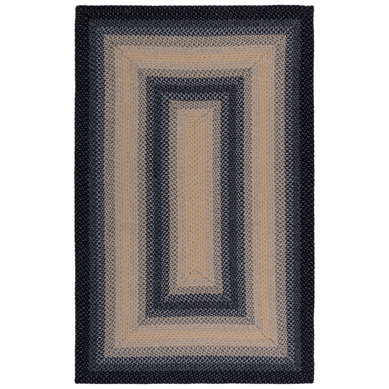 Georgina Hand Woven Performance Machine Washable Geometric Indoor/Outdoor Area Rug, Rectangle 5' x 8'