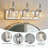 Modern Glass Crystal Vanity Light - Vintage Bathroom Lighting Fixtures Over Mirror, Vanity Lights G9 Bulb (35.43 Inch)-1920979744-1920259503